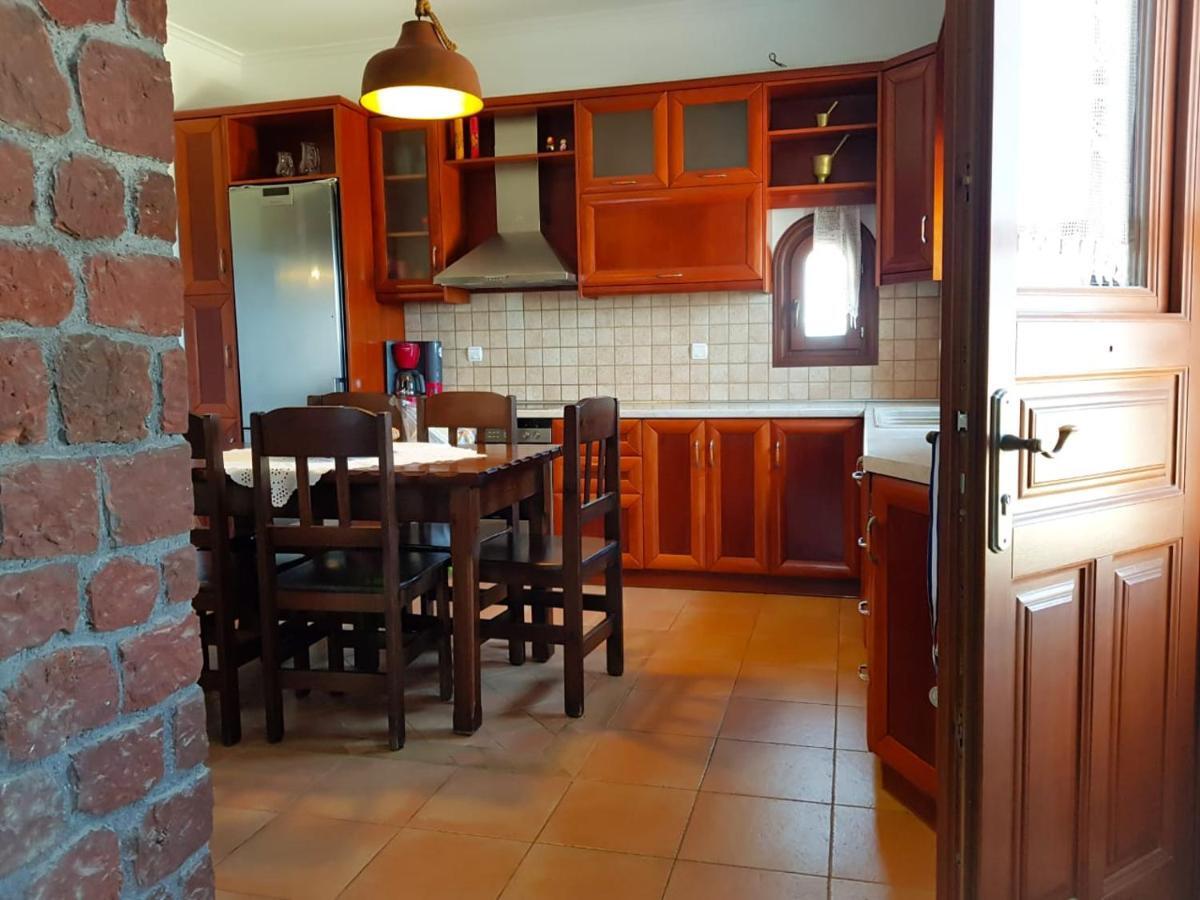 Sunshine House For 9, Cozy Set Up,Verandas, Sea View. Karterados  Exterior photo